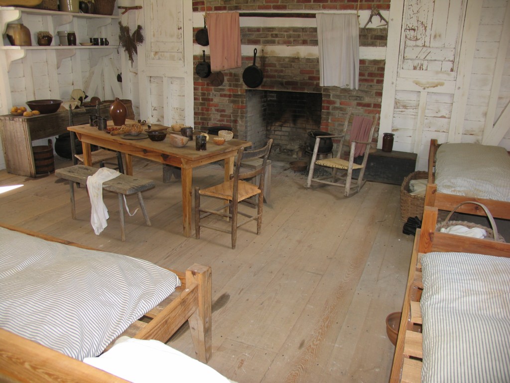 Somerset Slave House interior