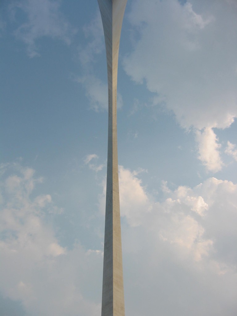 St. Louis Arch, from underneath.